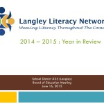 District Literacy Plan 2014-15 Review - Regular 2015Jun16_page1